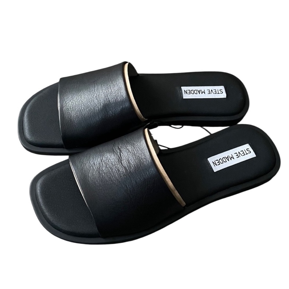 Steve Madden Women's Leather Sandals - Picture 7 of 8